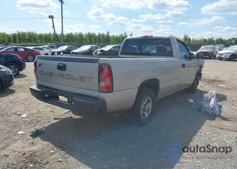 2004 Chevrolet Silverado 1500 Work Truck из США, поврежденный, VIN 1GCEC14X64Z323111